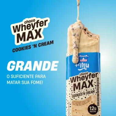 Choco Wheyfer Max +Mu 12g de Prote&iacute;na Sabor Cookies'n Cream 50g