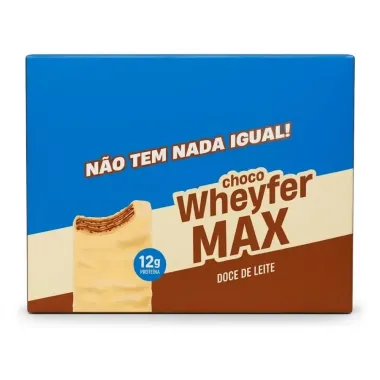 Choco Wheyfer Max +Mu 12g de Prote&iacute;na Sabor Doce de Leite 50g