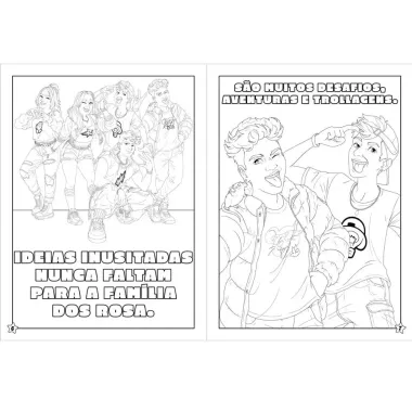 Livro Ciranda Cultural Emilly Vick Mega Kit para Ler, Colorir e Brincar
