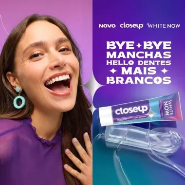 Creme Dental Close Up White Now A&ccedil;&atilde;o Imediata 70g