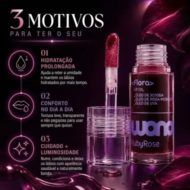 Lip Oil Ruby Rose Wonder Flora Night Bloom