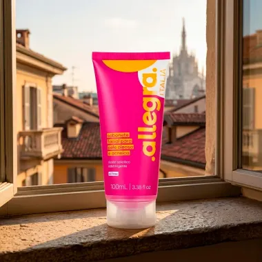 Sabonete L&iacute;quido Facial Allegra Italia Oil Free Pele Oleosa e Acneica 100ml