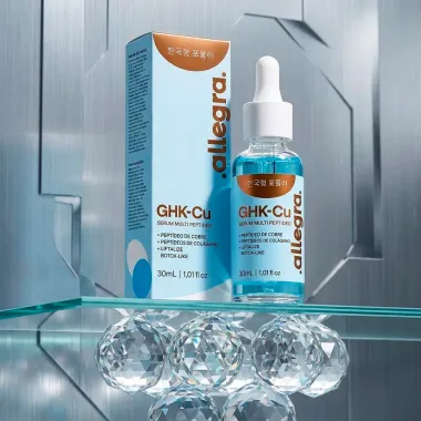 S&eacute;rum Facial Multi Pept&iacute;deo Allegra GHK Cu Efeito BTX Like 30ml