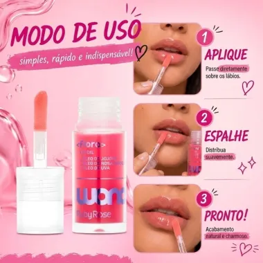 Lip Oil Ruby Rose Wonder Flora Rise Flower HBL6525