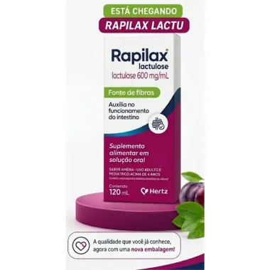 Rapilax Lactu Sabor Ameixa 120ml