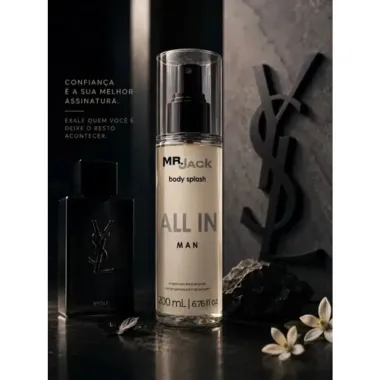 Body Splash Mr. Jack All In  Man 200ml