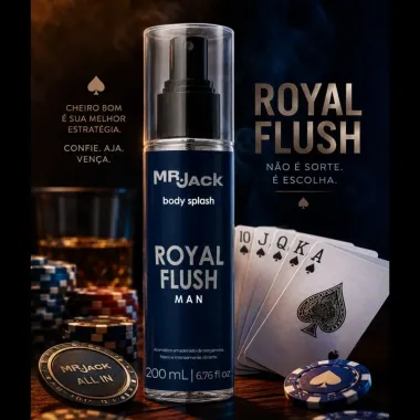 Body Splash Mr. Jack Royal Flush Man 200ml