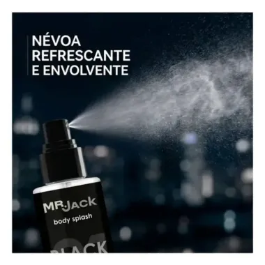 Body Splash Mr. Jack Black Jack Man 200ml