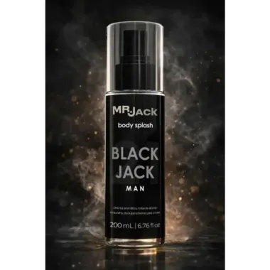 Body Splash Mr. Jack Black Jack Man 200ml