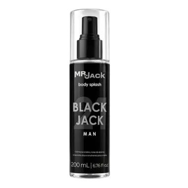 Body Splash Mr. Jack Black Jack Man 200ml