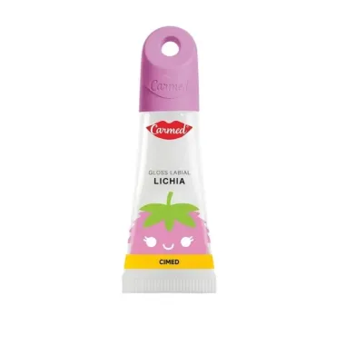Gloss Labial Carmed Bestie Lichia Efeito Gloss com Cor 5g