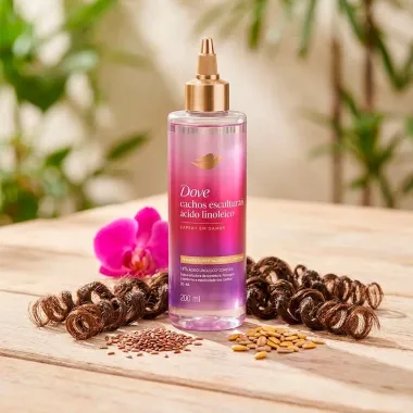 Tratamento Revitalizador de Contorno Dove Cachos Esculturais &Aacute;cido Linoleico Expert em Danos 200ml