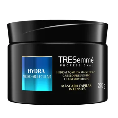 M&aacute;scara Capilar Intensiva TRESemm&eacute; Professional Hydra Micro Molecular 290g