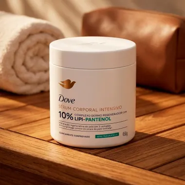 S&eacute;rum Corporal Dove Intensivo 10% Lipi Pantenol Sem Fragr&acirc;ncia 450g