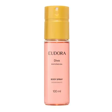 Body Spray Eudora Diva Espl&ecirc;ndida Desodorante 100ml
