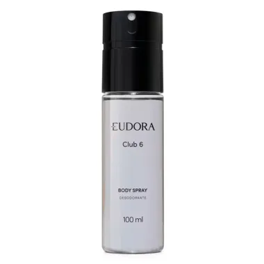 Body Spray Eudora Club 6 Desodorante 100ml