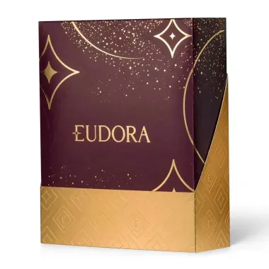 Kit Presente Eudora Imensi Lo&ccedil;&atilde;o Hidratante Desodorante Corporal 200ml e Body Spray Desodorante 100ml