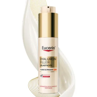 Hyaluron Filler Elasticity Eucerin Fluido Ultraleve FPS 50 50ml