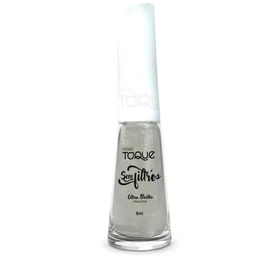 Esmalte Finalizador Novo Toque Sem filtros Ultra Brilho 8ml