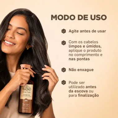 Leave In Tio Nacho Royal Care Fortalecimento e Vitalidade 200ml