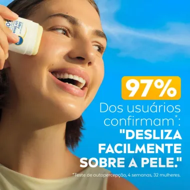 Protetor Solar Nivea Sun UV Specialist Silky UV Stick FPS 60 15g