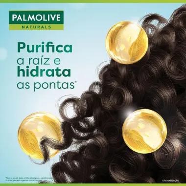 Shampoo Palmolive Naturals Detox Cabelos Oleosos com Pontas Secas 315ml