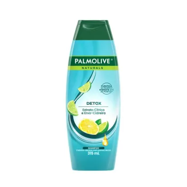 Shampoo Palmolive Naturals Detox Cabelos Oleosos com Pontas Secas 315ml
