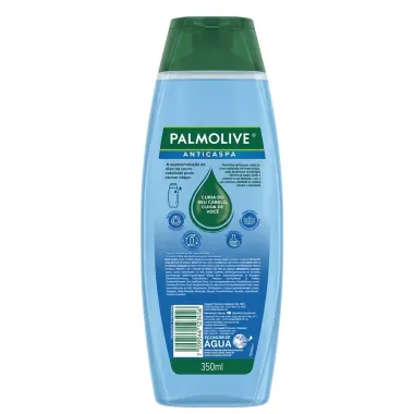 Shampoo Palmolive Anticaspa Cuidado Di&aacute;rio Para Todos os tipos de Cabelo 315ml