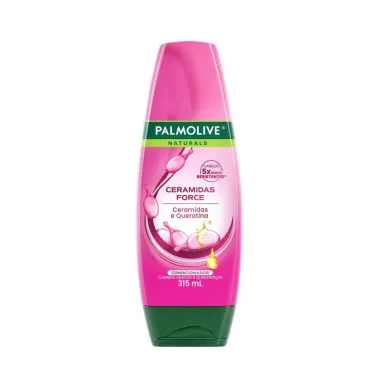 Condicionador Palmolive Naturals Ceramidas Force Cabelos Opacos e Quebradi&ccedil;os 315ml