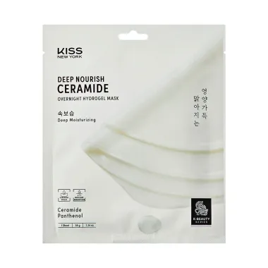 M&aacute;scara Facial Hydrogel Kiss New York Deep Nourish Ceramide 34g
