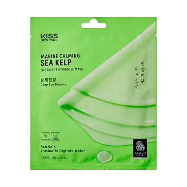 M&aacute;scara Facial Hydrogel Kiss New York Marine Calmimg Sea Kelp 34g