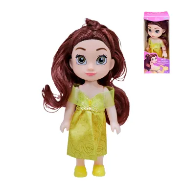 Boneca Disney Princesa Etitoys 3+ Anos Personagens Sortidas 1 Unidade