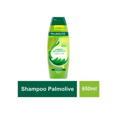 Shampoo Palmolive Naturals Limpeza Balanceada Cabelos Oleosos 650ml Embalagem Econ&ocirc;mica