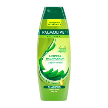 Shampoo Palmolive Naturals Limpeza Balanceada Cabelos Oleosos 650ml Embalagem Econ&ocirc;mica