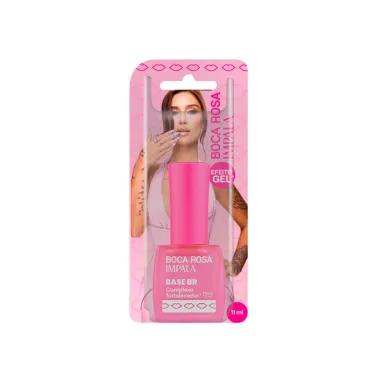Base BR Impala Boca Rosa Efeito Gel Complexo Fortalecedor 11ml