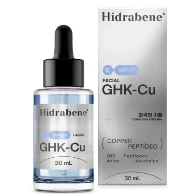 S&eacute;rum Facial Hidrabene Ghk-Cu Copper Pept&iacute;deo 30ml