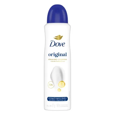 Kit Dove Desodorante Original Antitranspirante 150ml e Desodorante Corporal All Body Deo Raspberry e Rose 150ml