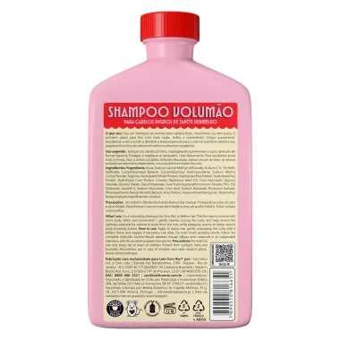 Shampoo Lola From Rio Volum&atilde;o Passo 1 250ml