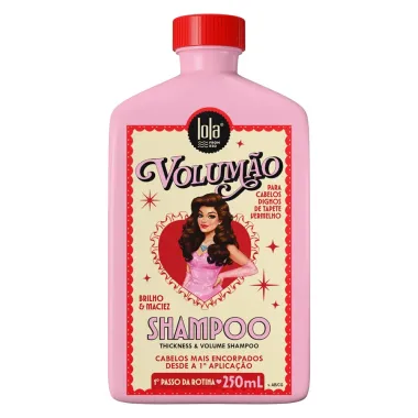 Shampoo Lola From Rio Volum&atilde;o Passo 1 250ml