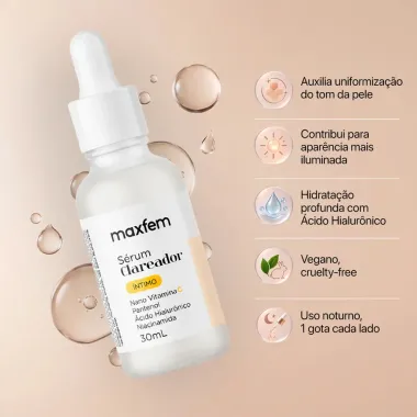S&eacute;rum Clareador &Iacute;ntimo Maxfem 30ml