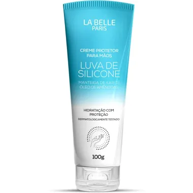 Creme Protetor para M&atilde;os La Belle Paris Luva de Silicone 100g