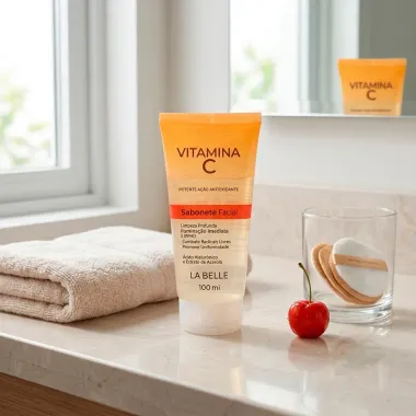 Sabonete Facial La Belle Vitamina C 100ml