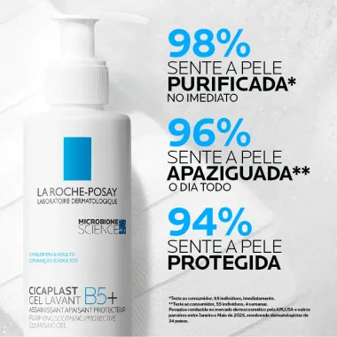Cicaplast Gel Lavant B5+ La Roche-Posay com 200ml
