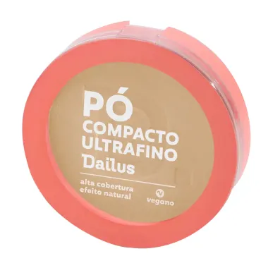 Pó Compacto Dailus Ultrafino D4 Cor Claro 10g