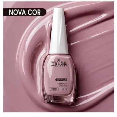 Esmalte Cremoso Colorama Nova Cor Sintonia 8ml