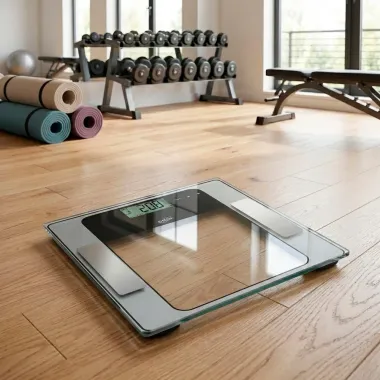 Balan&ccedil;a G-Tech Digital com Bioimped&acirc;ncia Glass 7FW