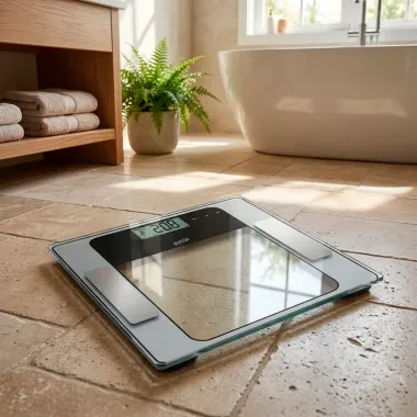 Balan&ccedil;a G-Tech Digital com Bioimped&acirc;ncia Glass 7FW