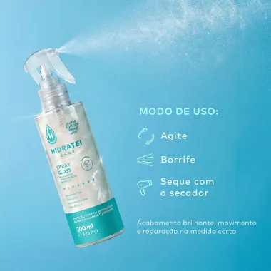 SPRAY GLOSS HIDRATEI S.H.R.P 200ML