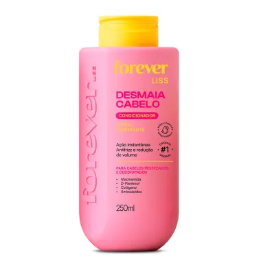 Condicionador Ultra Hidratante Forever Liss Desmaia Cabelo para Cabelos Ressecados e Desidratados 250ml