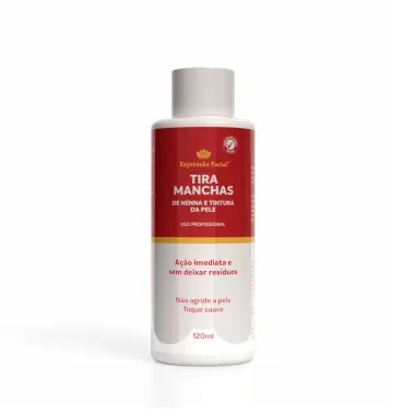 Tira Manchas Express&atilde;o Facial Henna e Tintura da Pele 120ml